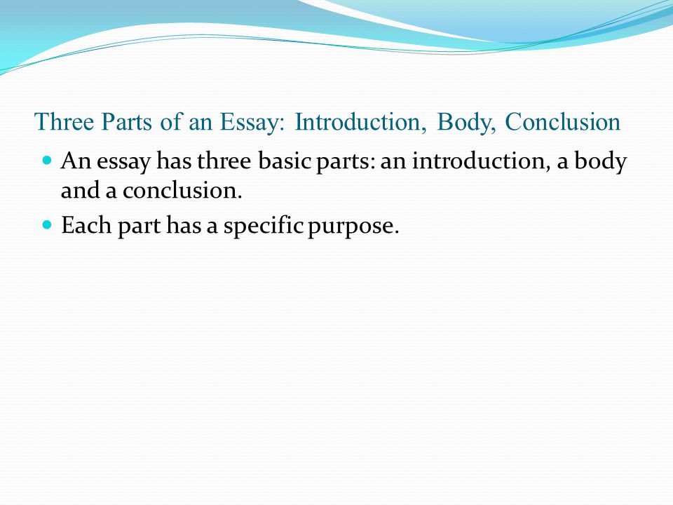 Purpose of a conclusion in an essay